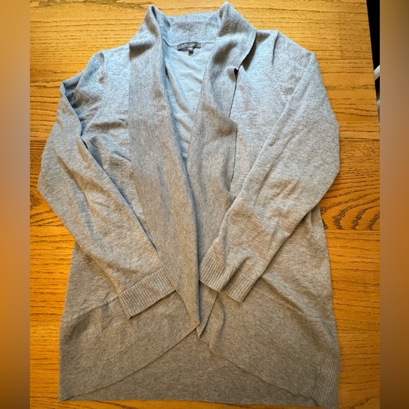 RETRO-ology Women’s Size XL Gray Open Cardigan Lightweight Casual‎ Comfy - Picture 1 of 7